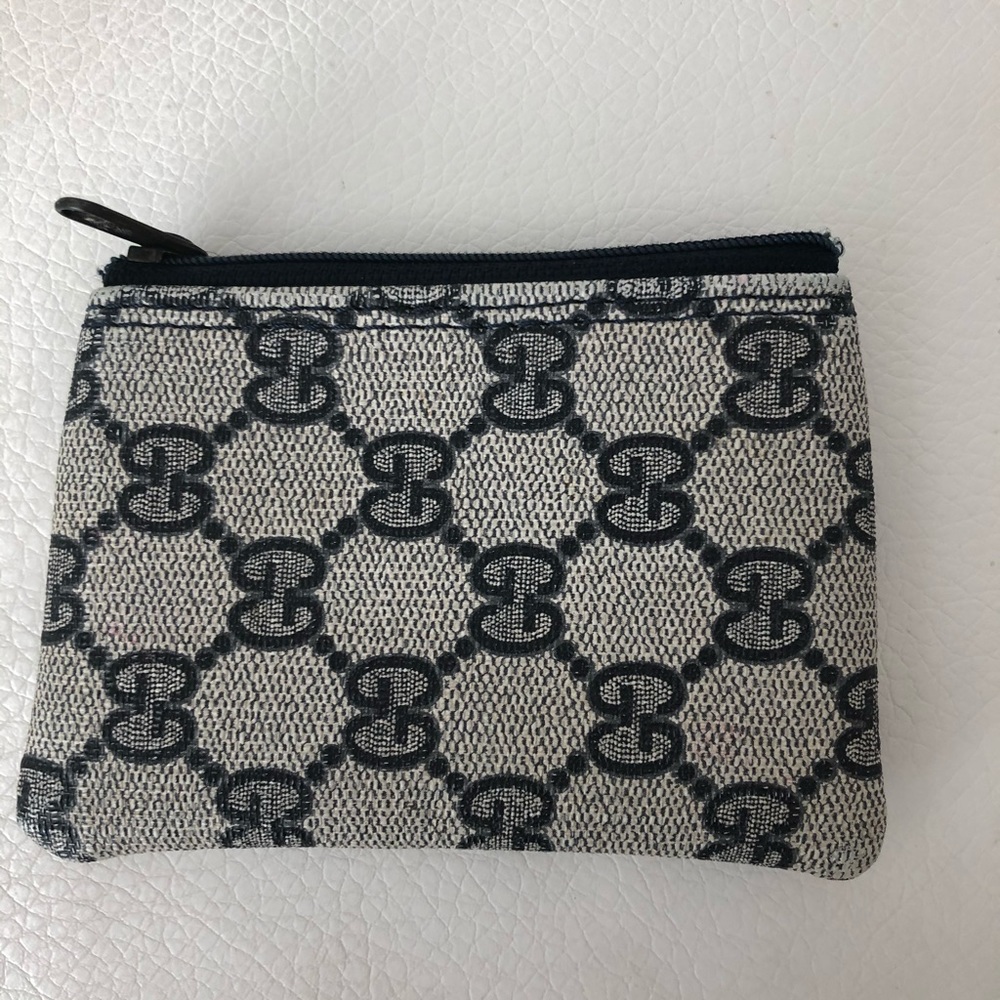 Vintage Authentic Gucci coin/card holder pouch